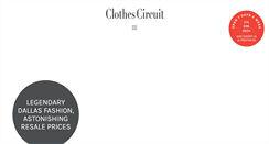 Desktop Screenshot of clothescircuit.com